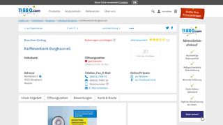 
                            7. Raiffeisenbank Burghaun eG | Tel. (06652) 79497...