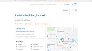 
                            4. Raiffeisenbank Burghaun eG,Marktplatz 3 - Volksbank ...