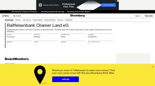 
                            6. Raiffeisenbank Chamer Land eG - Company Profile and News