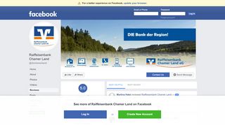 
                            2. Raiffeisenbank Chamer Land - Reviews | Facebook