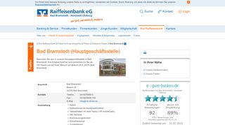 
                            4. Raiffeisenbank eG Bad Bramstedt • Henstedt-Ulzburg Bad ...
