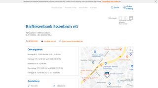 
                            4. Raiffeisenbank Essenbach eG,Rathausplatz 8 - Volksbank ...