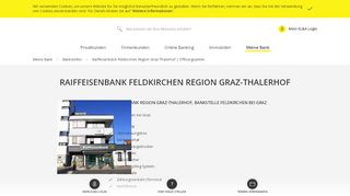 
                            2. Raiffeisenbank Feldkirchen Region Graz-Thalerhof ...