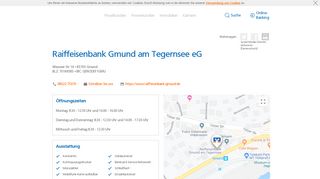 
                            4. Raiffeisenbank Gmund am Tegernsee eG,Wiesseer Str 16 ...