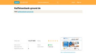 
                            9. Raiffeisenbank-gmund.de - Easy Counter