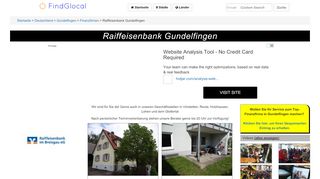 
                            9. Raiffeisenbank Gundelfingen, Wildtalstr. 2, …
