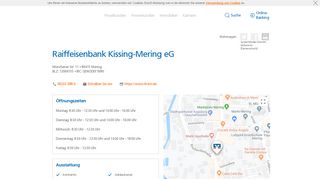 
                            4. Raiffeisenbank Kissing-Mering eG,Münchener Str. 11 ...