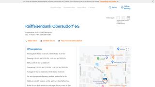 
                            4. Raiffeisenbank Oberaudorf eG,Rosenheimer Str 5 - Volksbank ...