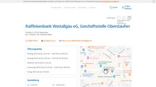 
                            4. Raiffeisenbank Westallgäu eG, Geschäftsstelle Oberstaufen ...