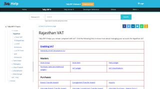 
                            5. Rajasthan VAT - help.tallysolutions.com