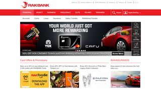 
                            5. RAKBANK In Dubai and UAE-Online Banking, Loans, Insurance