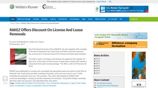 
                            8. RAKEZ Offers Discount On License And Lease Renewals - Lowtax.net