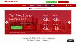 
                            1. Rakuten Securities Australia - Forex Trading