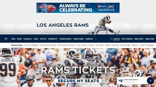 
                            2. Rams Tickets | Los Angeles Rams - therams.com