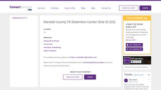 
                            8. Randall County TX-Detention Center | ConnectNetwork