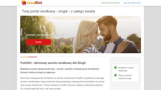 
                            2. Randka - znajdź singli na fotoflirt.pl