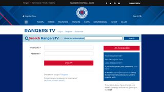 
                            4. Rangers TV - Rangers Football Club, Official Website