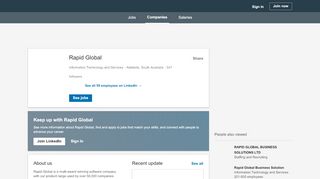 
                            9. Rapid Global | LinkedIn