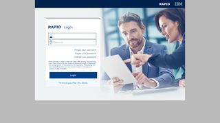 
                            6. RAPID Login - IBM