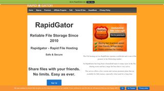 
                            6. RapidGator.net – Fast and Secure File Hosting