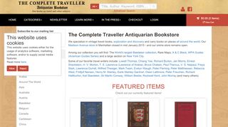 
                            4. Rare Travel Books, Baedekers, WPA Guides, vintage maps ...