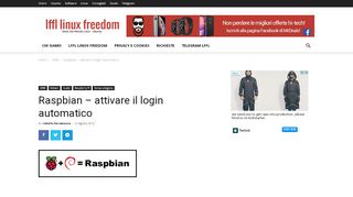 
                            5. Raspbian - attivare il login automatico - Lffl.org