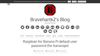 
                            7. Raspbian for Banana Pi default user password (for …