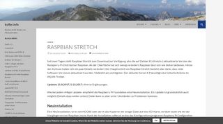 
                            7. Raspbian Stretch | kofler.info