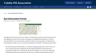 
                            5. Rat Information Portal – Cobble Hill Association