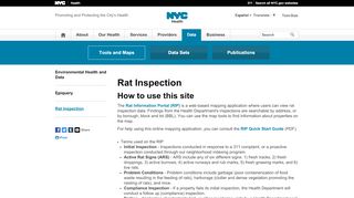 
                            2. Rat Inspections - NYC Health - NYC.gov