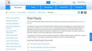 
                            3. Rate Ready - AEP Ohio