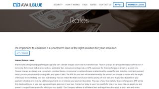 
                            4. Rates - Avail Blue