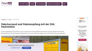 
                            5. Ratgeber: Pakete versenden und empfangen mit DHL …