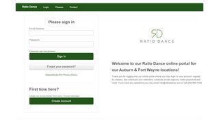 
                            2. Ratio Dance - Dance Studio Pro