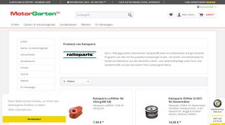 
                            3. Ratioparts | MotorGarten.de Online-Shop