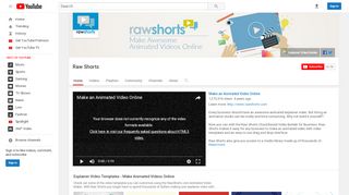 
                            6. Raw Shorts - YouTube