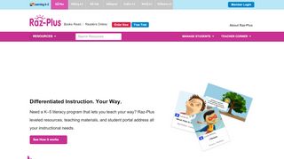 
                            3. raz-plus.com - K–5 Literacy Program That Helps Teachers ...