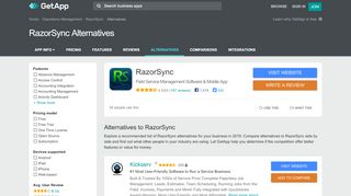 
                            4. RazorSync Alternatives, Competitors & Similar Software ...