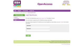 
                            2. RBH| Login OpenAccess - Rochdale Boroughwide Housing