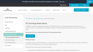 
                            6. RCI Exchange Reservations - Hilton Grand Vacations