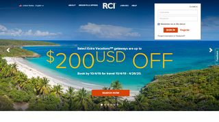 
                            2. RCI - the largest timeshare vacation exchange network in the world