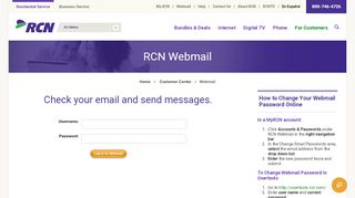 
                            11. RCN Webmail - login and access your email