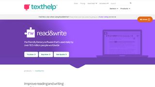 
                            9. Read & Write - Texthelp
