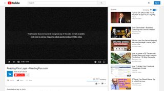 
                            8. Reading Plus Login - ReadingPlus.com - YouTube