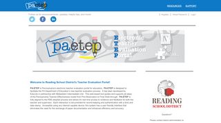 
                            3. Reading SD PAETEP Portal > Home_Public