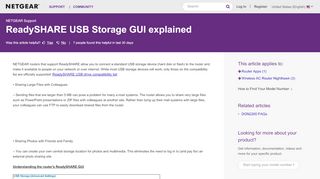 
                            7. ReadySHARE USB Storage GUI explained | Answer - Netgear