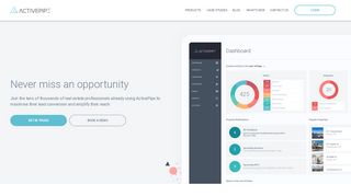 
                            3. Real Estate Agents Close Smarter with ActivePipe