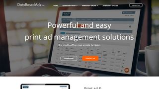 
                            3. Real estate marketing software | print ad management software