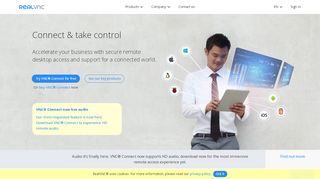 
                            1. RealVNC® - Remote access software for desktop and mobile ...