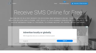 
                            5. Receive SMS online for Free - without a Phone or Registration